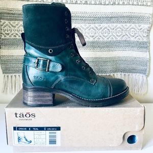 taos teal boots